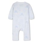 Baby Boys Blue Tiger Logo Romper Gift Set, 1, hi-res
