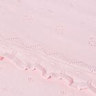 Baby Girls Pink Knitted Blanket, 2, hi-res