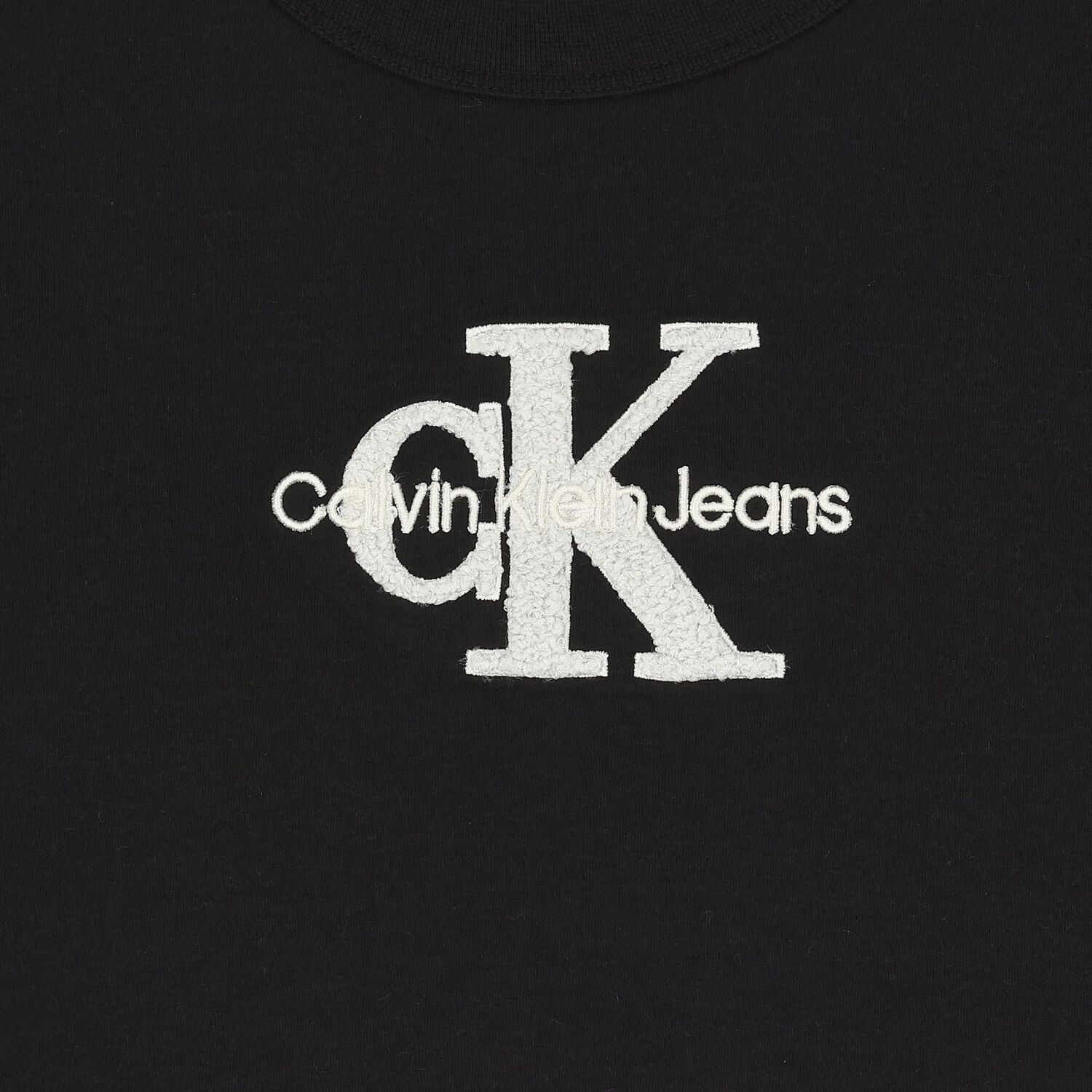 تيشيرت بنات بالشعار باللون الأسود, 1, hi-res