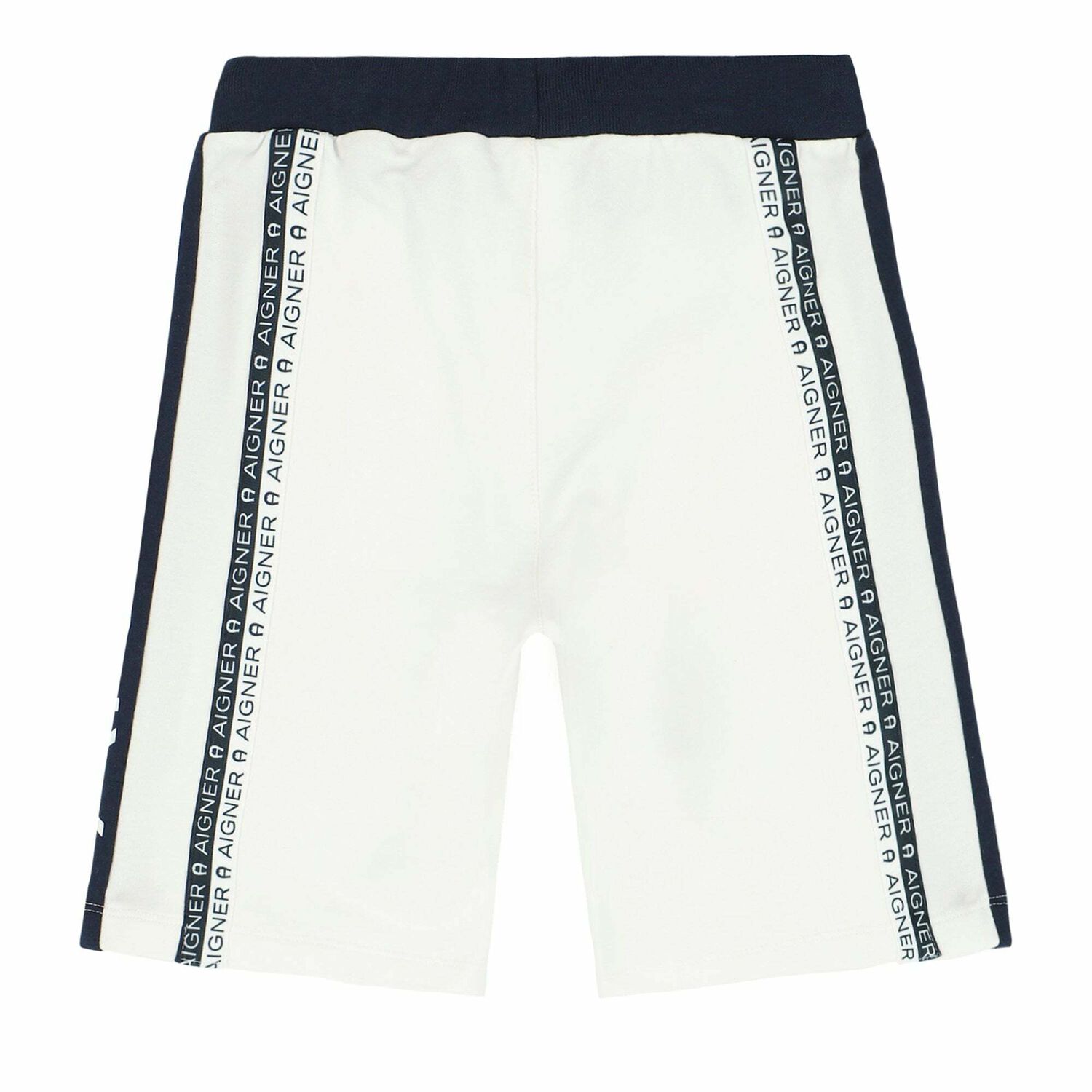 Boys White Logo Shorts, 1, hi-res image number null
