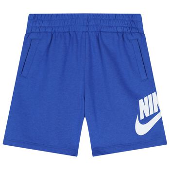 Nike Kids شورت بشعار باللون  أزرق للأولاد, 3 شورت بشعار باللون  أزرق للأولاد