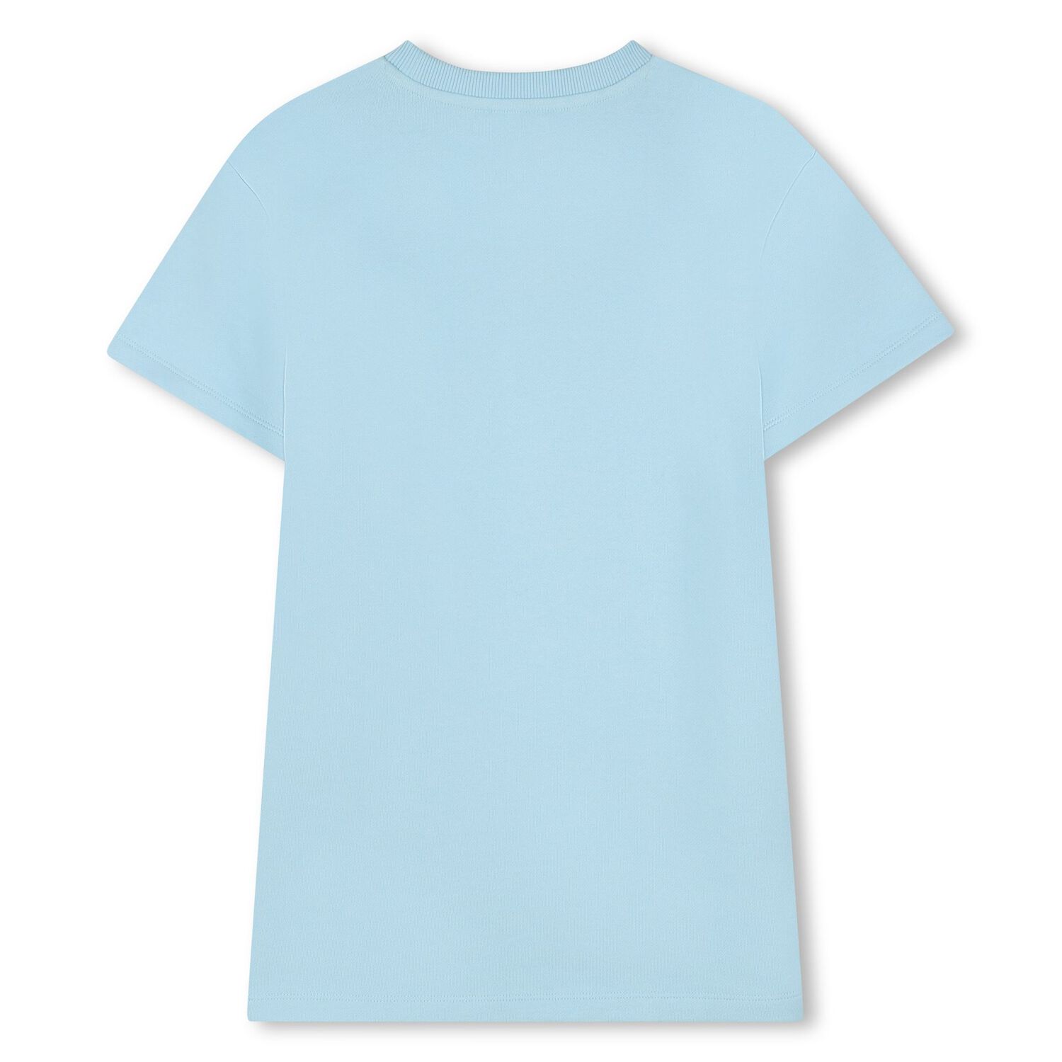 فستان بناتي أزرق فاتح مطبوع عليه صورة حقيبة, 1, hi-res