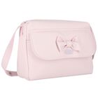 Pink Bow Baby Changing Bag, 1, hi-res