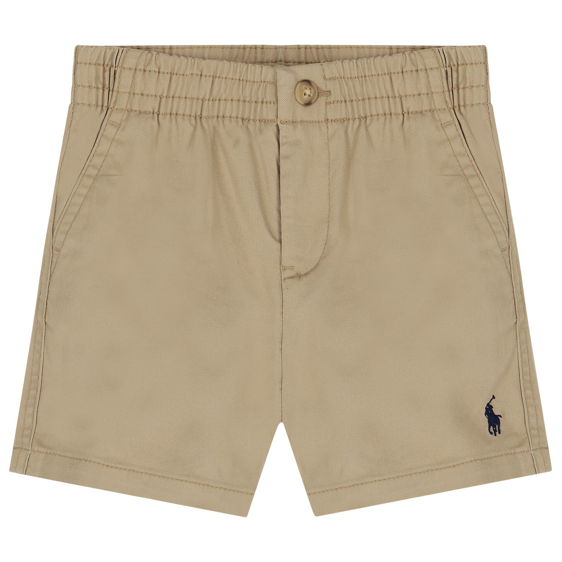 Ralph Lauren Baby Boys Beige Logo Shorts Junior Couture UAE