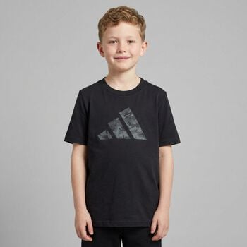 Boys Black Logo T-Shirt