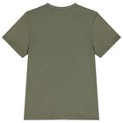 تي شيرتات بشعار أسود وأخضر للأولاد (عبوة من قطعتين), 1, hi-res