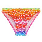 Girls Multi-Coloured Hearts Bikini, 1, hi-res