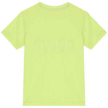 Boys Green Logo T-Shirt