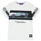 تيشيرت اولاد بالشعار باللون الابيض , 1, hi-res