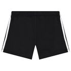 White & Black Logo Shorts Set, 1, hi-res