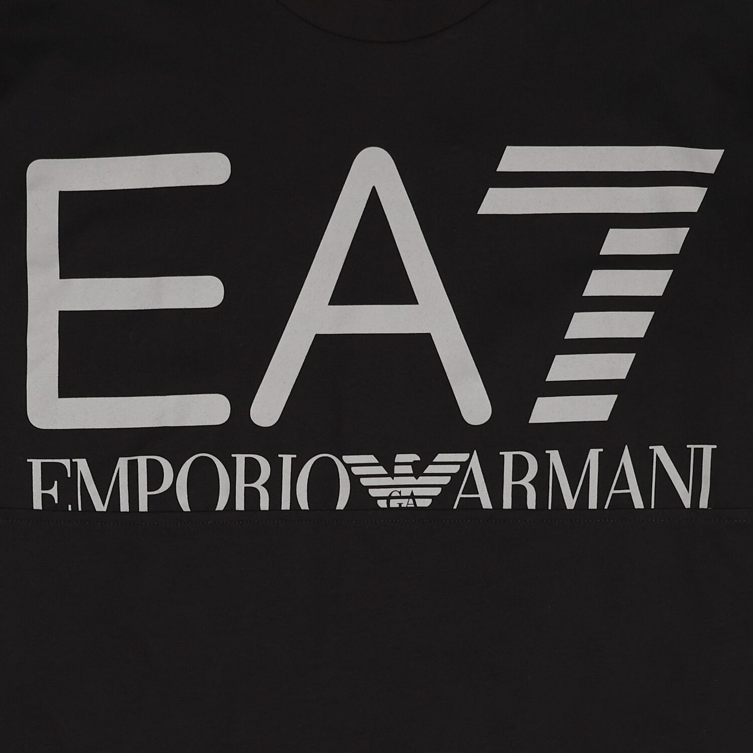 Boys Black Logo T-Shirt, 3, hi-res
