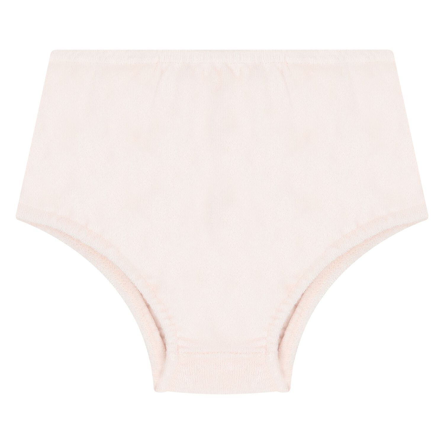 طقم فستان بولو بالشعار باللون الوردي للبنات  , 1, hi-res