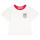 Girls White Disney T-Shirt, 1, hi-res