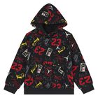 Younger Boys Black Jordan Tracksuit, 1, hi-res