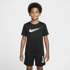 تيشيرت اولاد بالشعار باللون الاسود , 1, hi-res