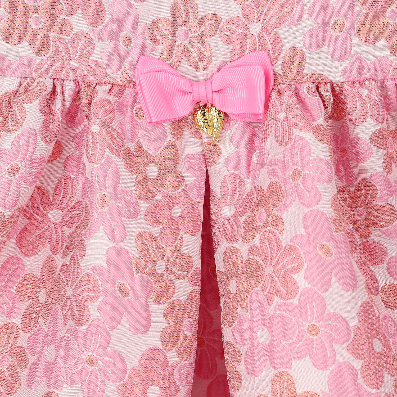 Girls Navy Blue Unicorn Jacquard Dress, 3, hi-res image number null