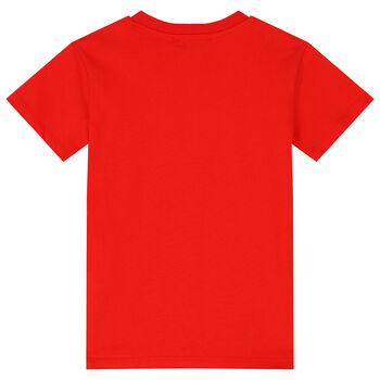 Boys Red Logo T-Shirt
