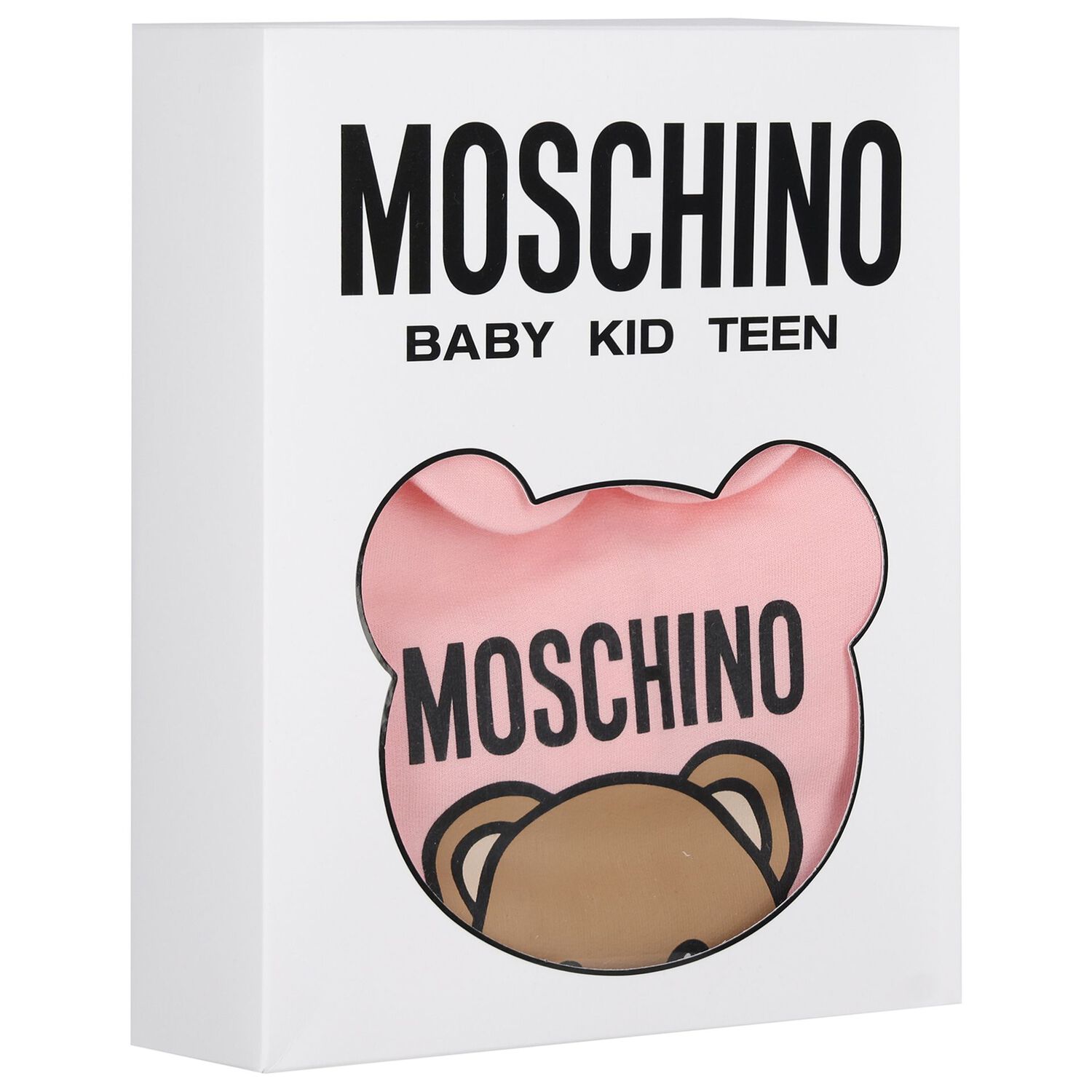 أفرول أطفال بشعار تيدي بير باللون الوردي للبنات, 2, hi-res