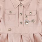 Girls Pink Embellished Dress, 2, hi-res