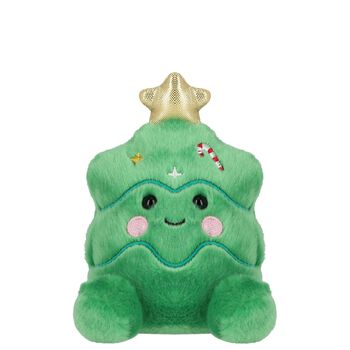 Green & Gold Christmas Tree Soft Toy ( 12CM )