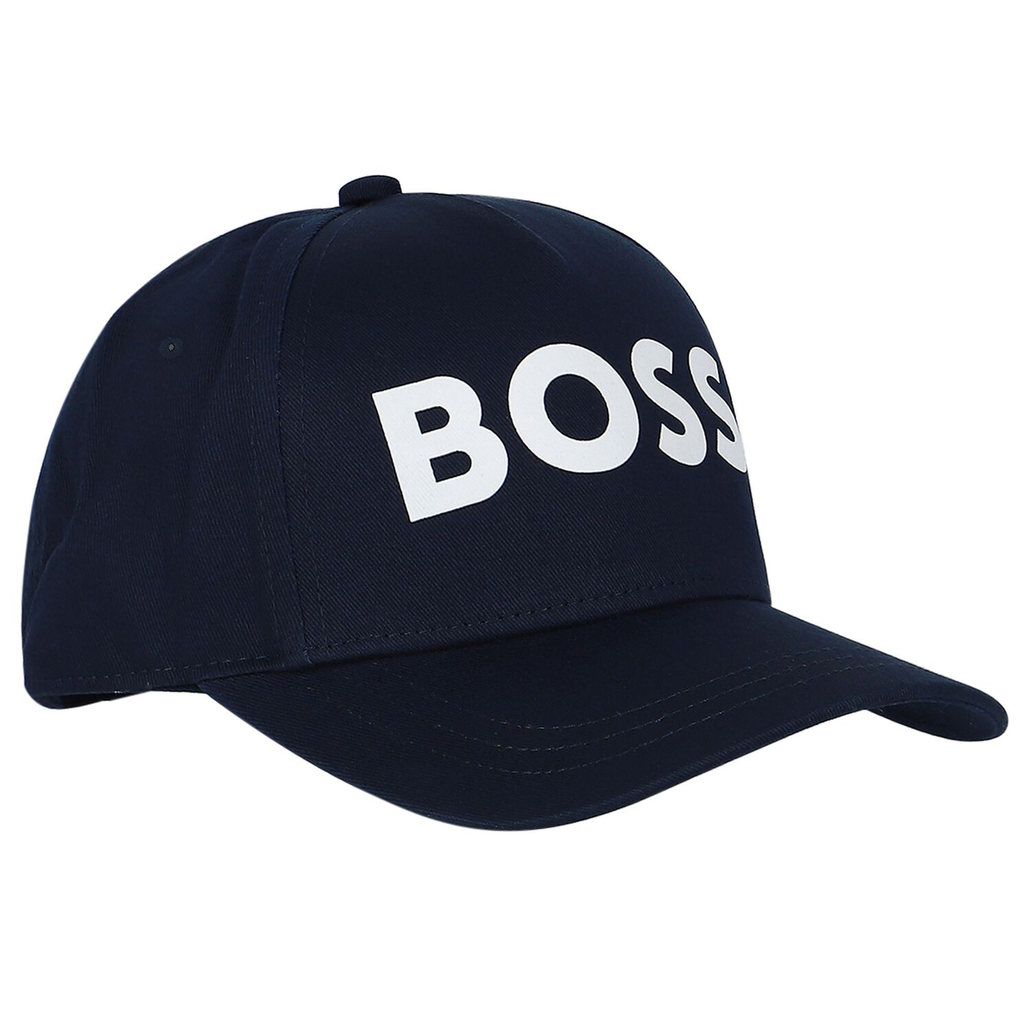 Boys Navy Blue Logo Cap, 2, hi-res image number null