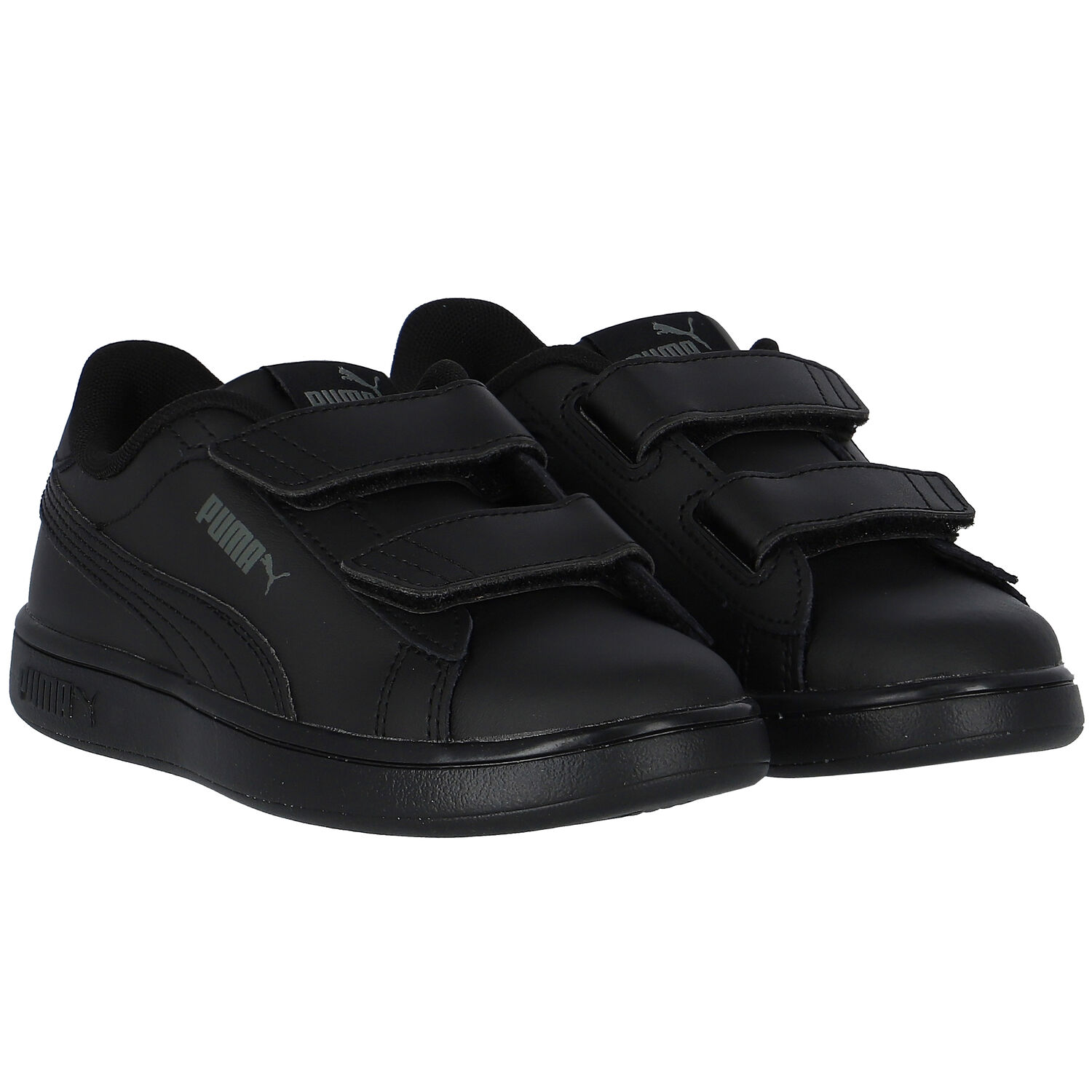 حذاء رياضى بالشعار باللون الاسود, 2, hi-res