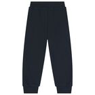 Navy Blue Logo Joggers, 2, hi-res