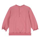 طقم ليجينز للبنات باللون الوردي والعاجى, 1, hi-res