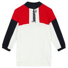 Girls Logo Colourblock Sweatshirt Dress, 1, hi-res