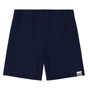 Navy Blue Logo Shorts