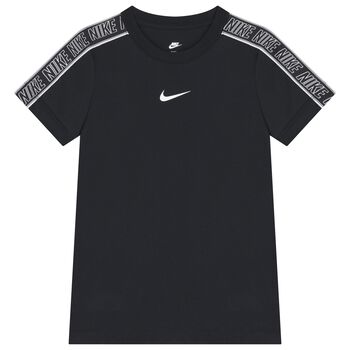 Boys Black Logo T-Shirt