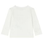 Younger Girls White & Red Skirt Set, 1, hi-res