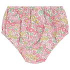 Baby Girls Pink Liberty Floral Dress Set, 1, hi-res