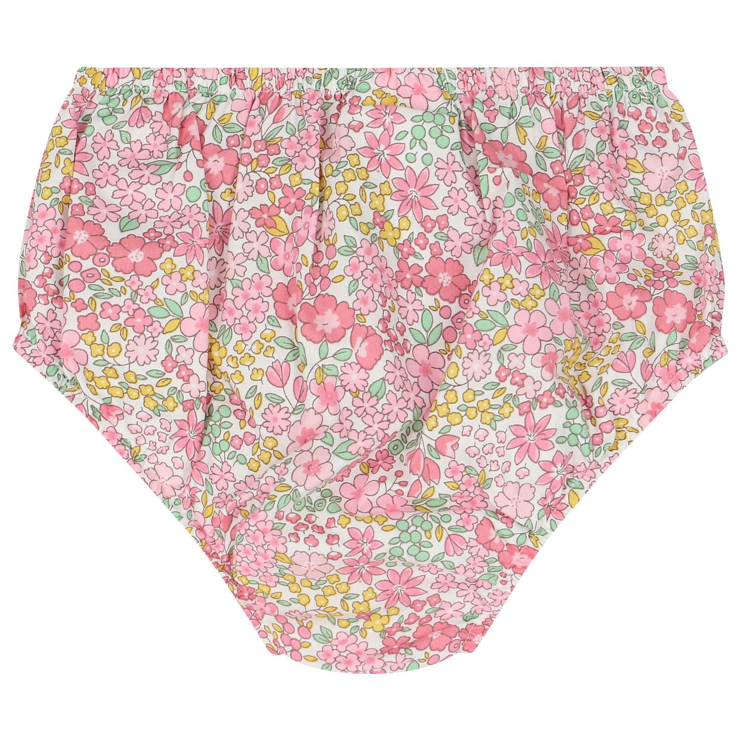 Baby Girls Pink Liberty Floral Dress Set, 1, hi-res