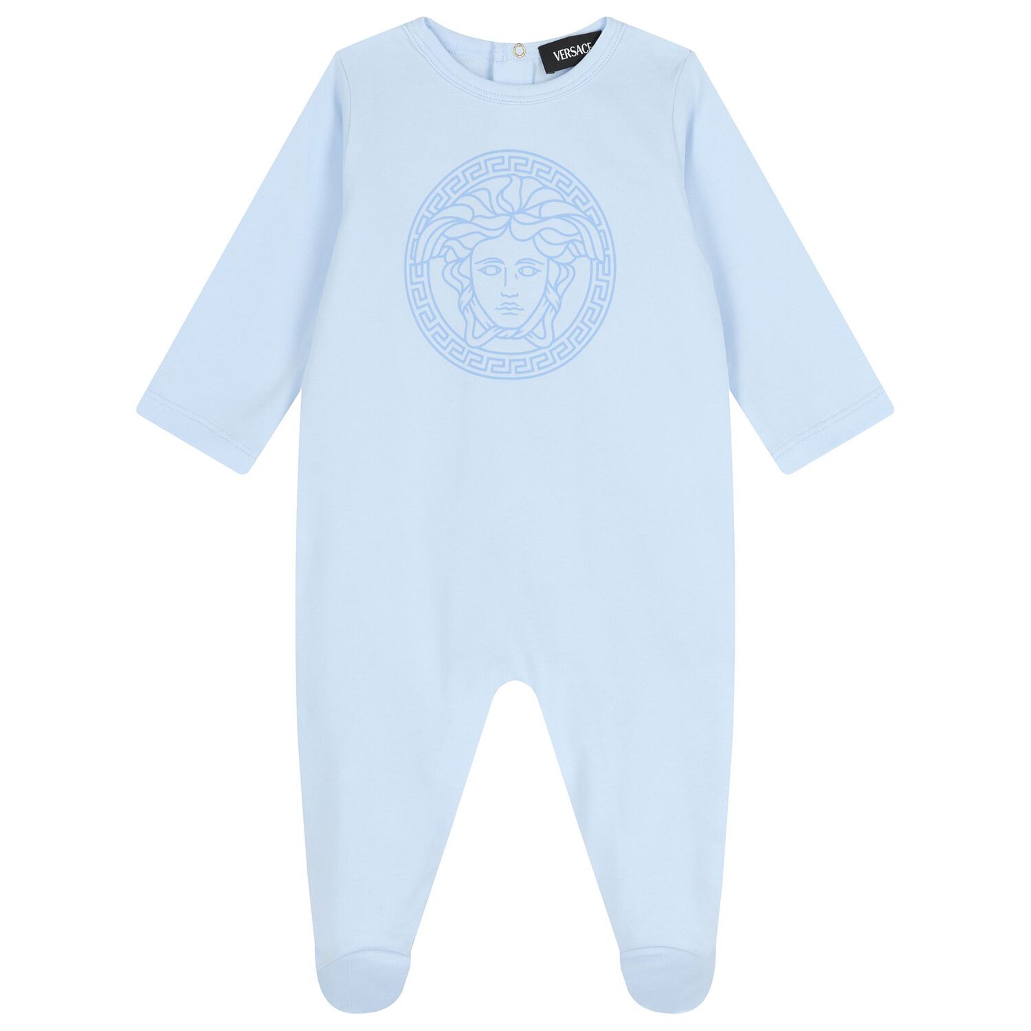 Baby Boys Blue Medusa Babygrow Gift Set, 2, hi-res