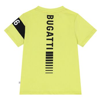 Younger Boys Yellow Logo T-Shirt