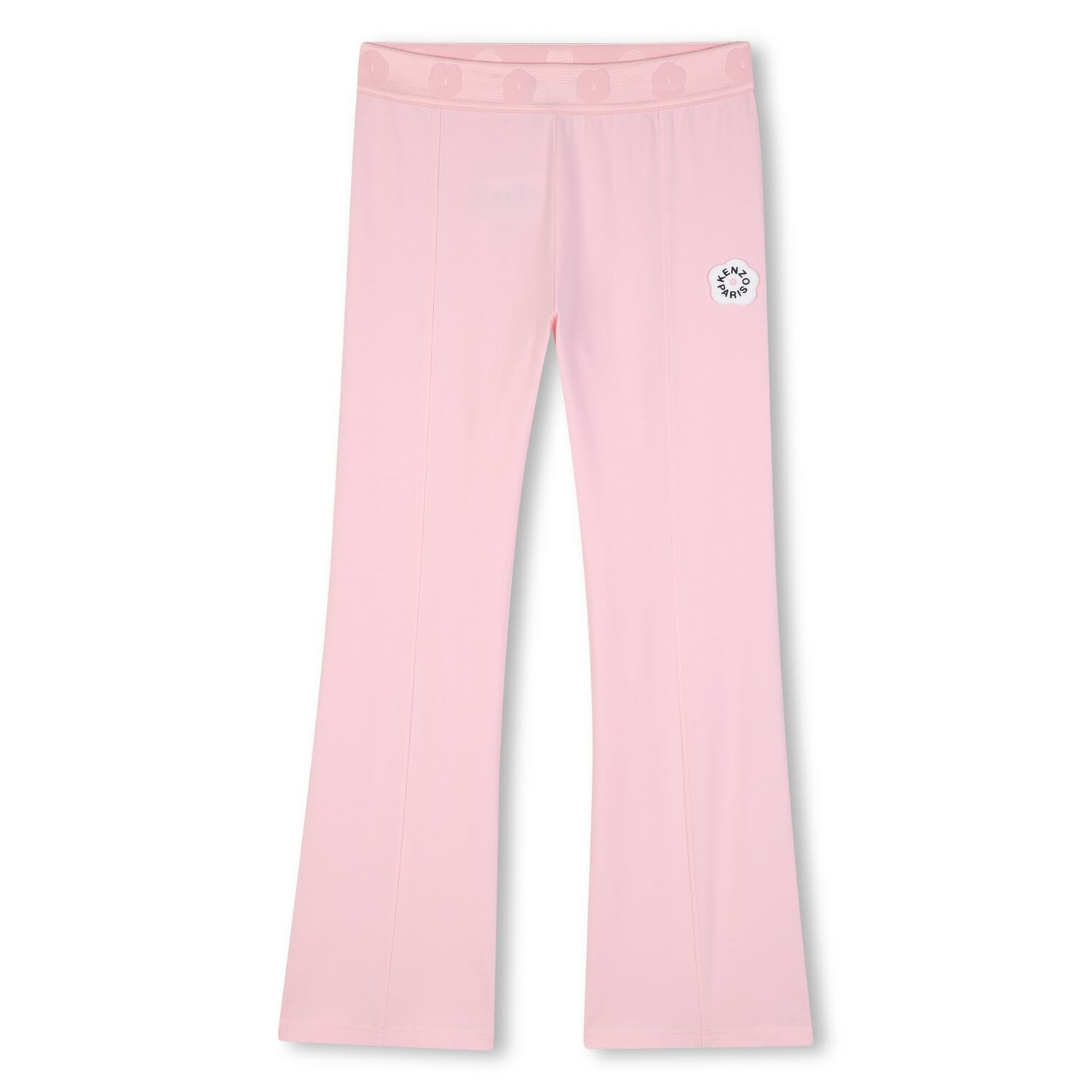 Girls Pink Logo Leggings, 1, hi-res