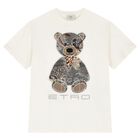 Ivory Teddy Bear Logo T-Shirt, 1, hi-res