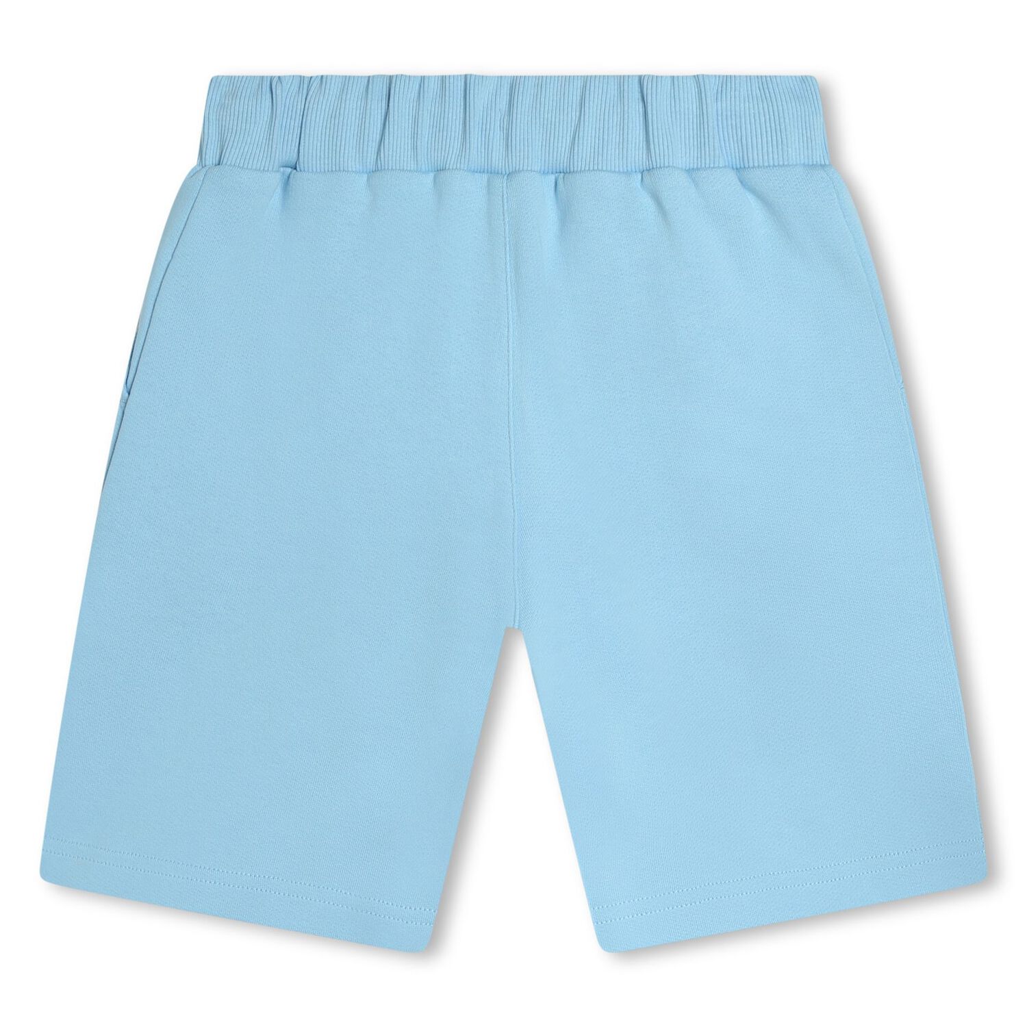 Boys Blue Logo Shorts, 2, hi-res