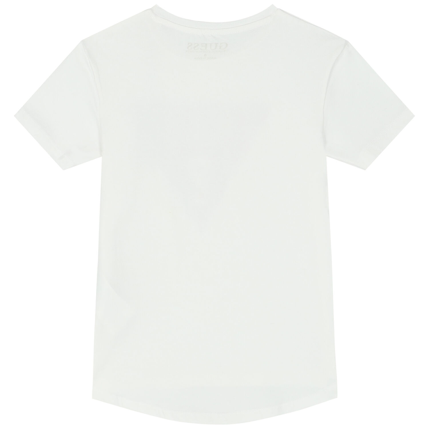 Girls White Logo T-Shirt, 2, hi-res image number null
