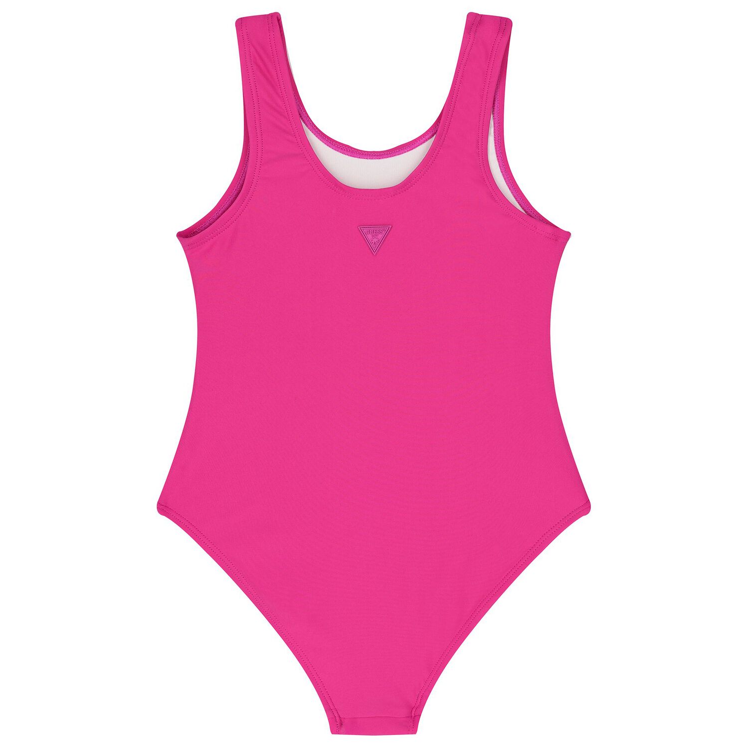 Girls Pink Logo Swimsuit, 1, hi-res image number null
