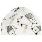 طقم هدايا افرول مخملي باللون العاجي, 1, hi-res