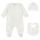 Ivory Logo Babygrow Set, 2, hi-res