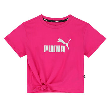 Girls Pink Logo T-Shirt