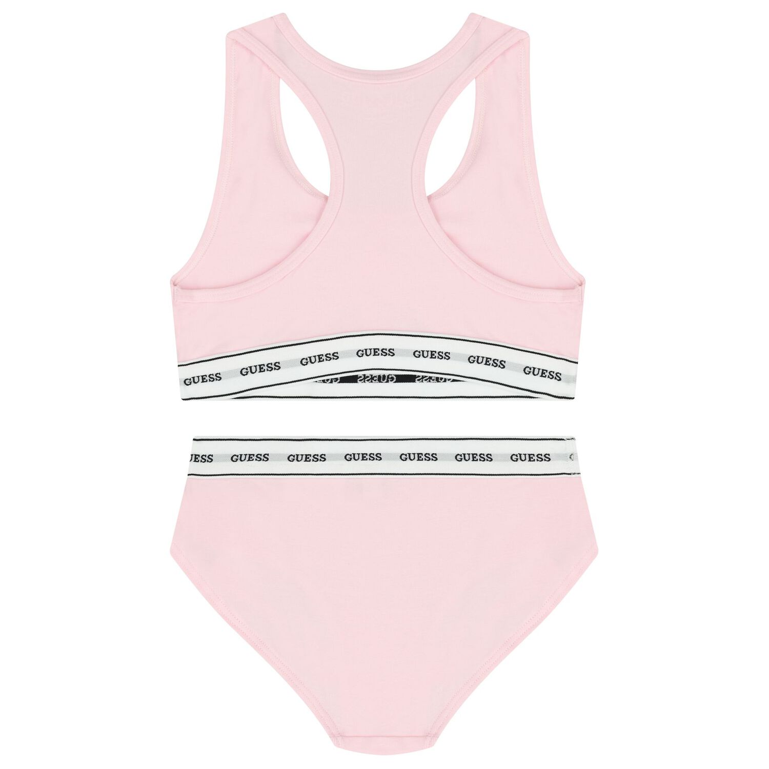 Girls Pink Logo Bikini, 1, hi-res
