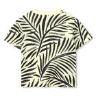 Boys Mini Me Yellow & Black Logo T-Shirt, 1, hi-res