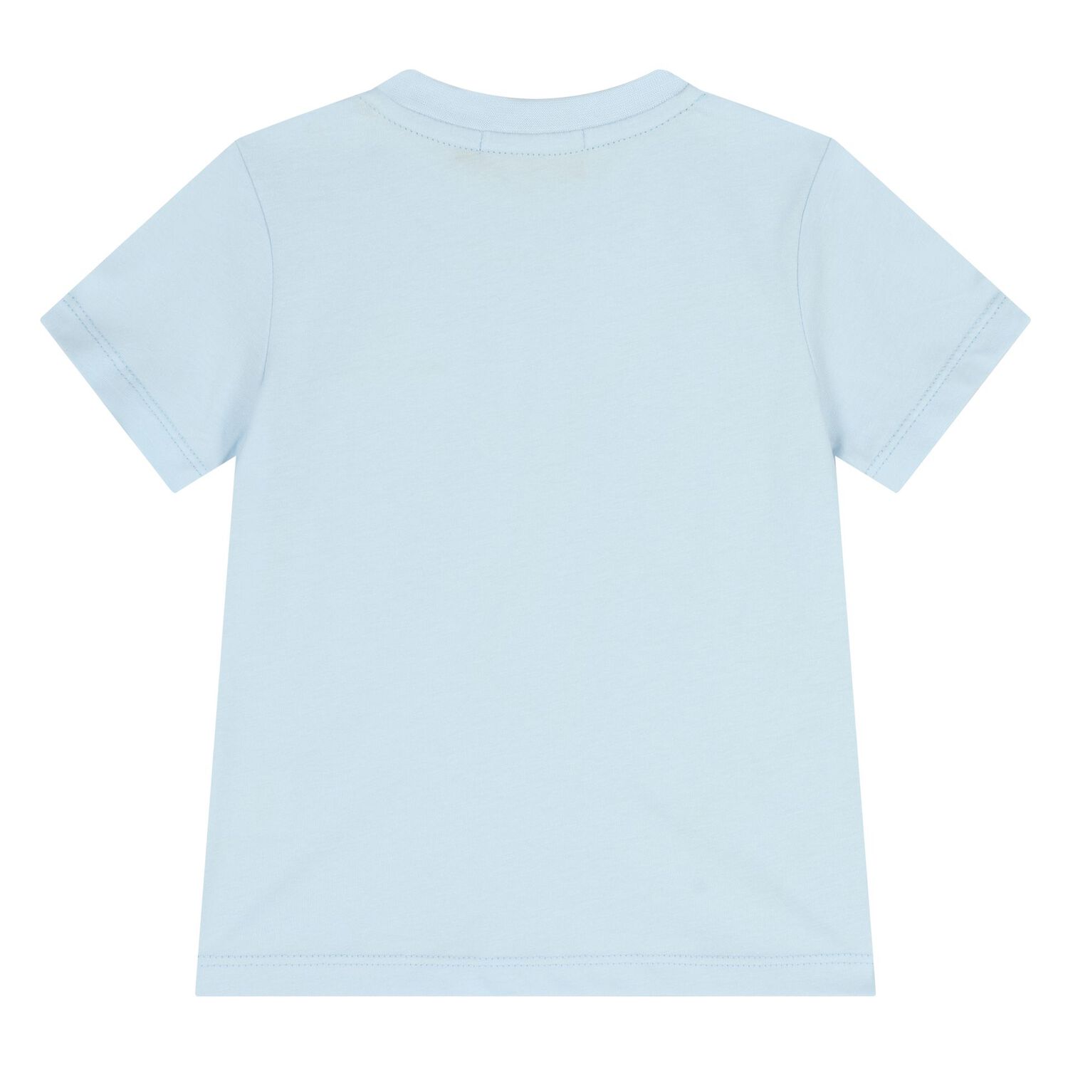Younger Boys Blue Logo T-Shirt , 2, hi-res