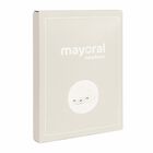 ملابس أطفال عاجي ووردي مع عصابة رأس للبنات (عبوة من قطعتين), 1, hi-res