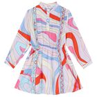 Girls Multi-Coloured Iride Dress, 1, hi-res