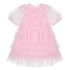Baby Girls Pink Sequin Tulle Dress Set, 1, hi-res